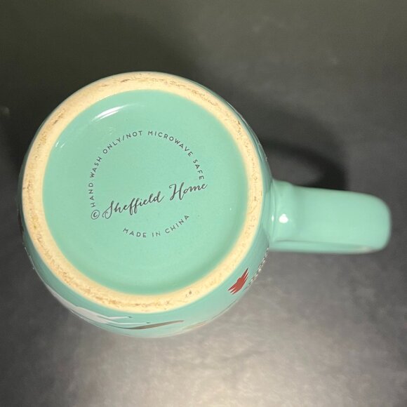 Sheffield Home UNICORN Travel Mug w/ Metallic Gold Accents & Lid  ~ Christmas - Picture 8 of 11